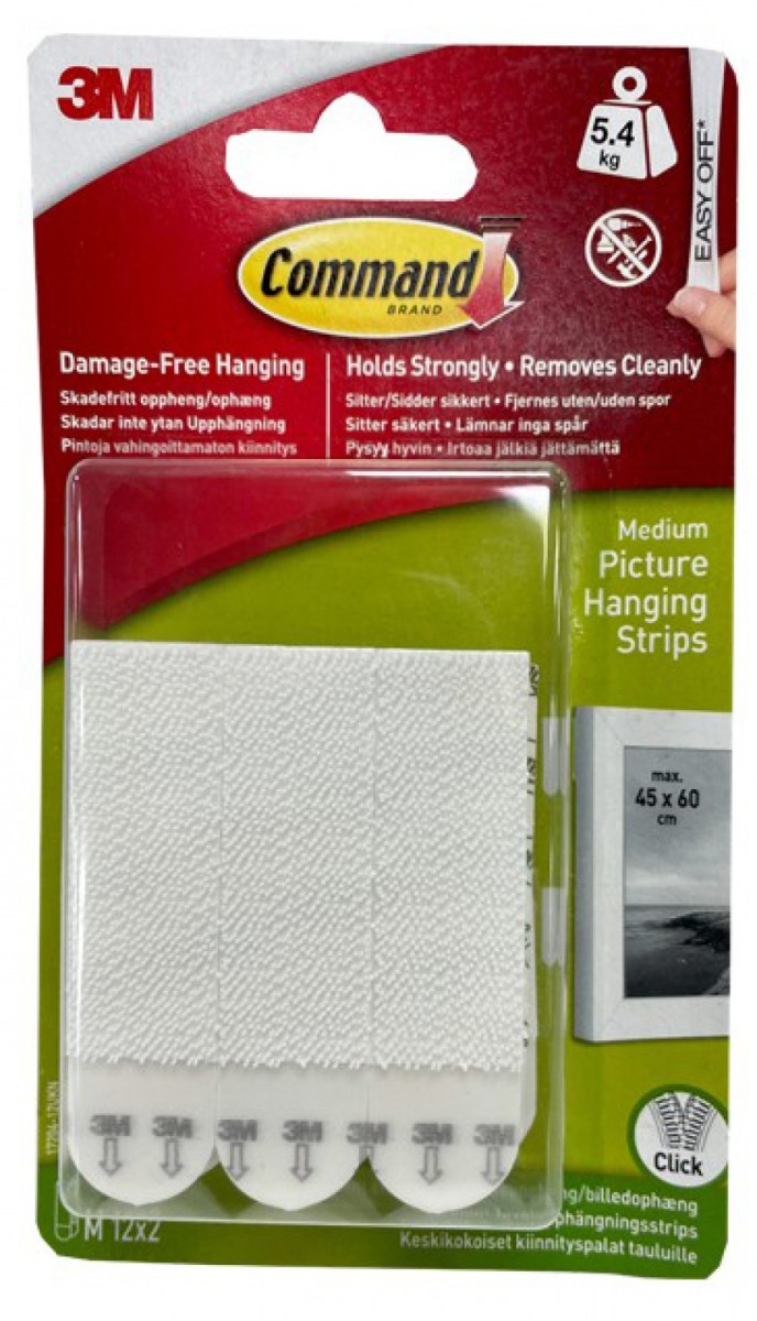 Command 3m Damage-Free Hanging Strips (4 ct), Delivery Near You