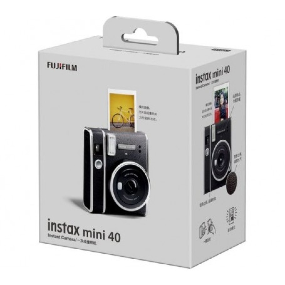 Fujifilm Instax Mini 40 Black Camera Only - Plympton Photoshop